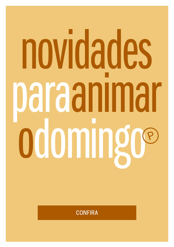 NEW in - os melhores lançamentos para animar seu domingo!
