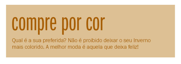 Compre por cor