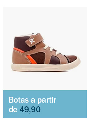 Bota infantil a partir de 49,90