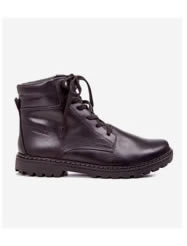 Bota Coturno Pegada Couro