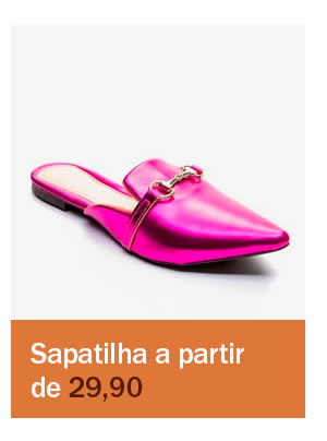 Sapatilha a partir de 29,90