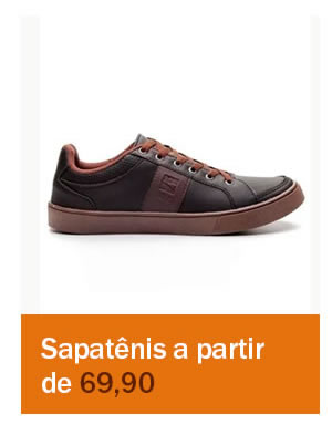 Sapatênis a partir de 69,90