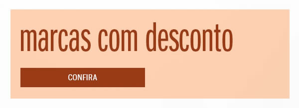 Marcas com desconto