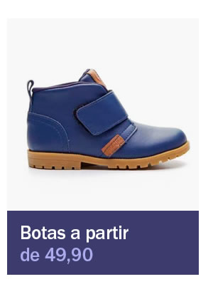 Bota infantil a partir de 49,90
