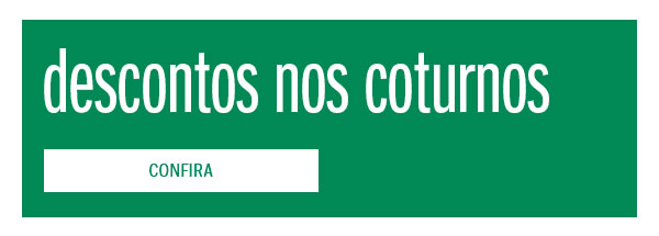 Descontos nos coturnos