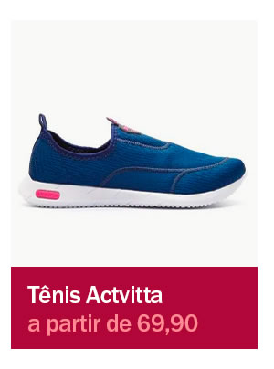 Tênis esportivo Activitta a partir de 69,90