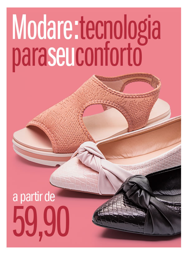 Modare- Tecnologia para seu conforto a partir de 59,90