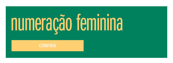 Numeração masculina