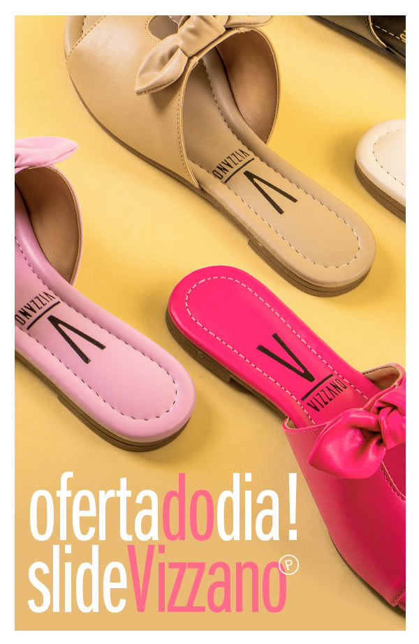 Oferta do Dia! Slide Vizzano apenas 29,90