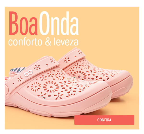 Boa onda - conforto e leveza
