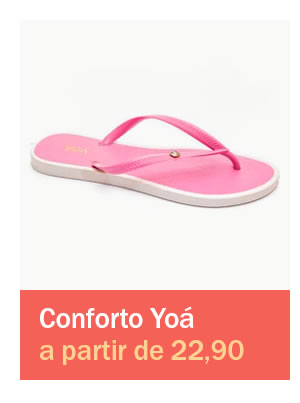 Conforto YOÁ a partir de 22,90