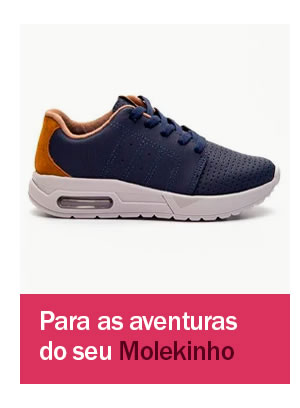 Para as aventuras do seu Molekinho 

