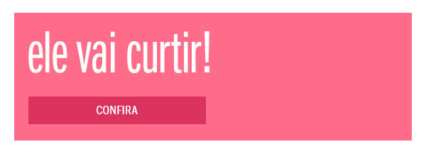 Ele vai curtir
