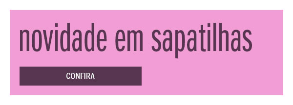 Novidades em sapatilhas