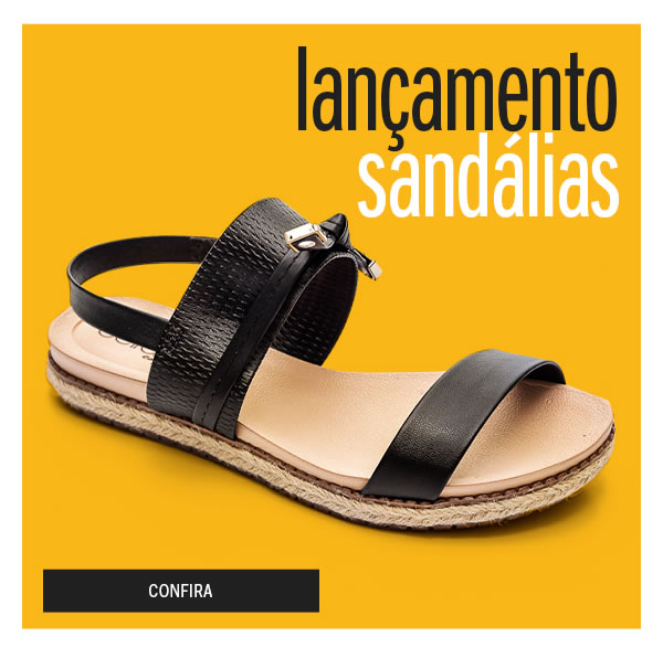 Lançamento Sandalias