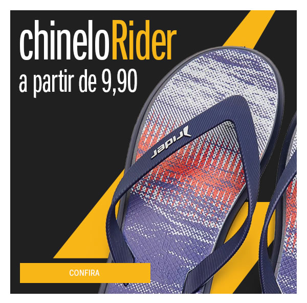 Chinelo Rider a partir de 9,90
