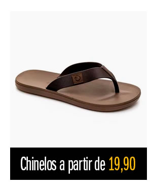 Chinelos a partir de 19,90
