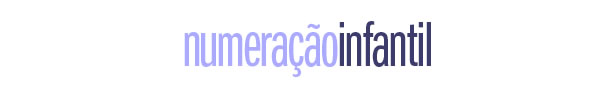 Numeração infantil