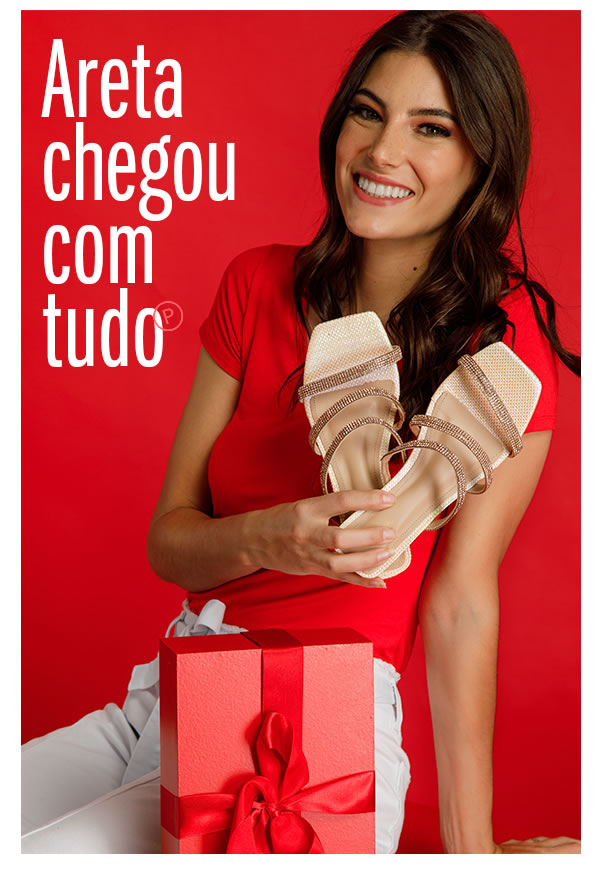 É tendência que você quer? Areta chegou com tudo!  
