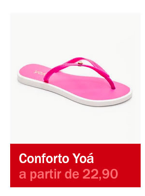 Conforto YOÁ a partir de 22,90
