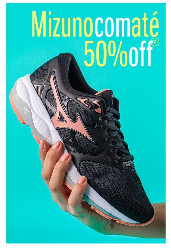 Tênis para treinar com Desconto! Mizuno até 50%
