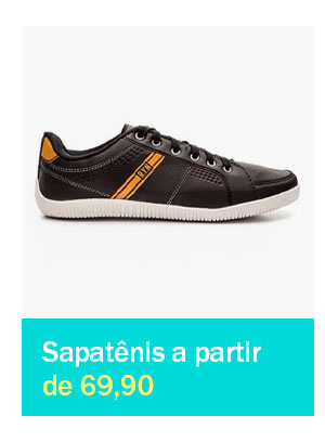 
Sapatênis masculino a partir de 69,90
