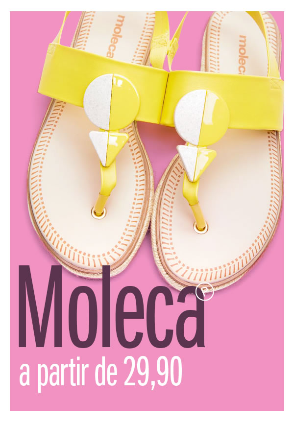 
Grande variedade de Molecas por 29,90 - baixamos o preço!
