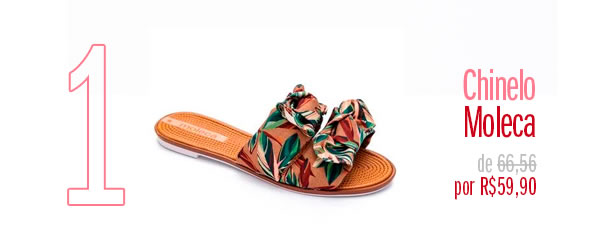Chinelo moleca