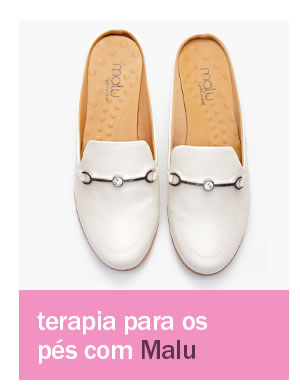 terapia para pés com Malu