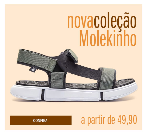 Nova coleção Molekinho
