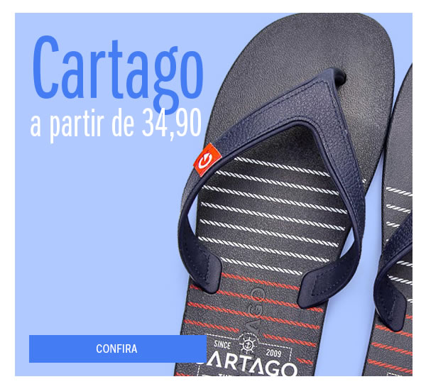 Cartago seu estilo livre a partir de 34,90