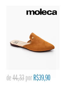 Mule Moleca Caramelo