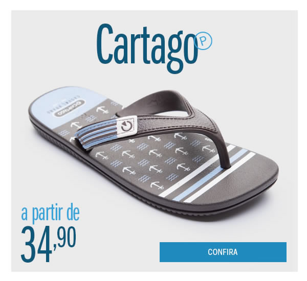 Cartago seu estilo livre a partir de 34,90