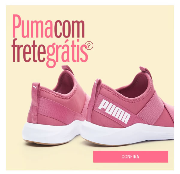 Puma com frete grátis*