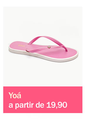 Baixou o preço! YOÁ a partir de 19,90