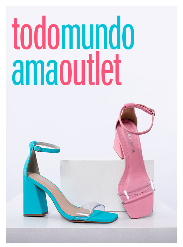 Outlet que todo mundo ama - espia os descontos! 
