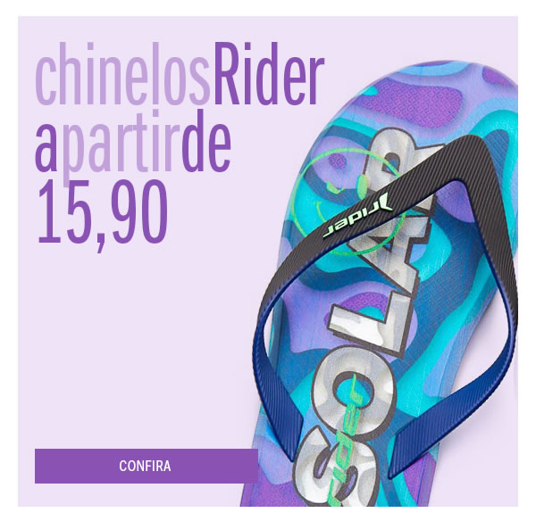 Chinelos rider