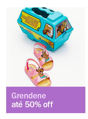 Calçados +brinquedos até 50% OFF

