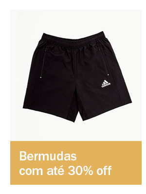 Bermudas masculinas até 30% OFF