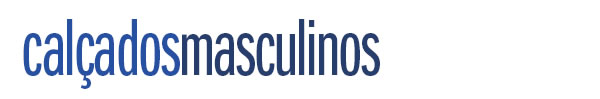 Calçados masculinos