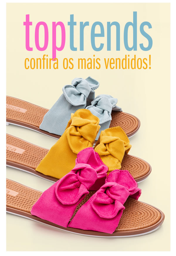 Hoje é dia de Top trends - Eles fazem sucesso 