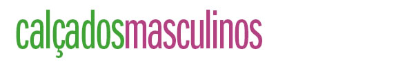 Calçados maculinos