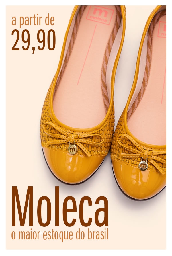 moleca - O maior estoque do Brasil - a partir de 29,90
