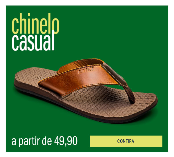 Chinelo Casual a partir de 49,90