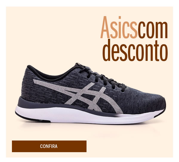 Asics com desconto! agora ou nunca !
