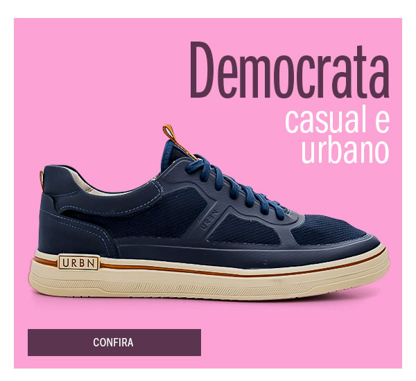 Democrata: Casual e urbano