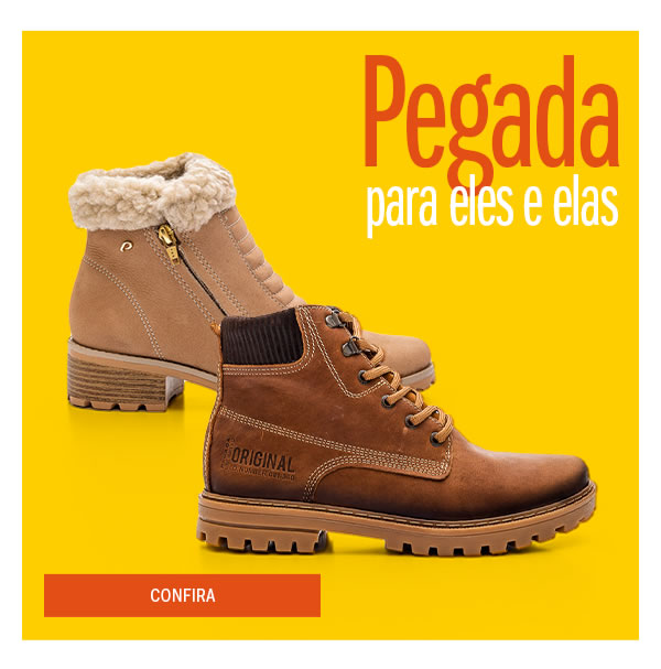 pegada Lançamentos Ele e ela
