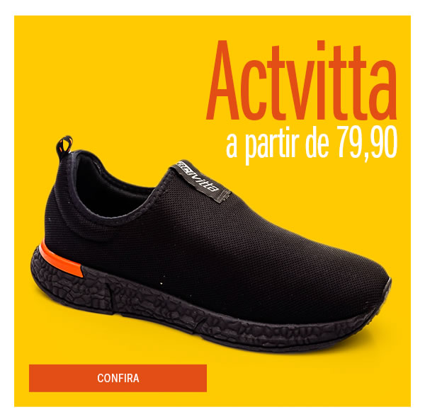 Bora treinar com conforto - A    ctvitta a partir de 79,90
