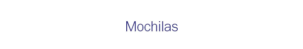 Mochilas