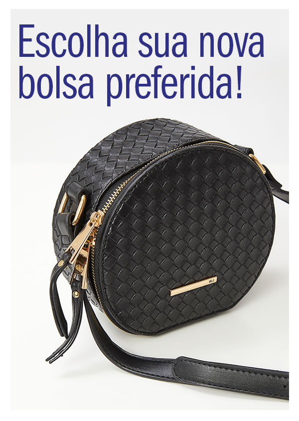 Escolha sua nova bolsa preferida!
